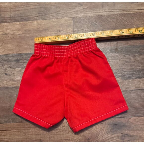 VTG Royal Heir Baby Girls 2-Piece Set Size 12 Mos Red Shorts & Striped Top NOS - Picture 7 of 10